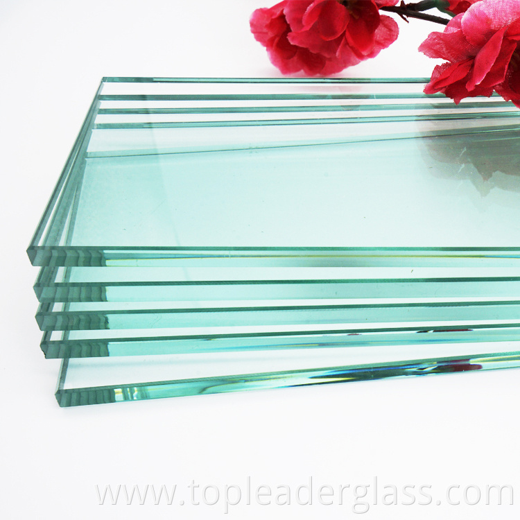 3-19mm Cut Size Clear Tempered Glass For Furniture Toughened Glass